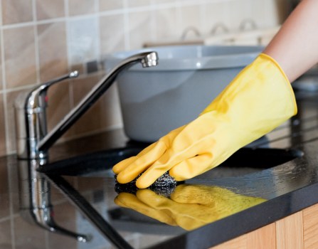 House clearance team working in a Harringay home