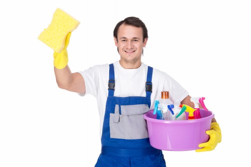 Professional office cleaning in Harringay workspace