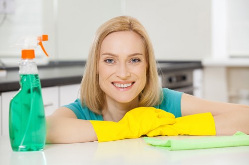 Clean and organised Harringay office interior maintained by professional cleaners