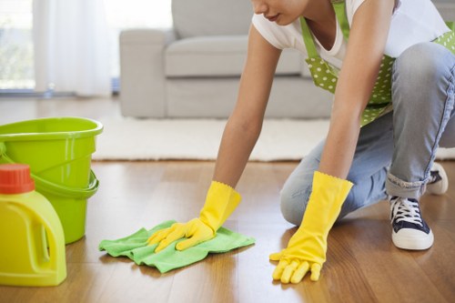 Final stage of a cleaning complaints procedure with records and follow-up